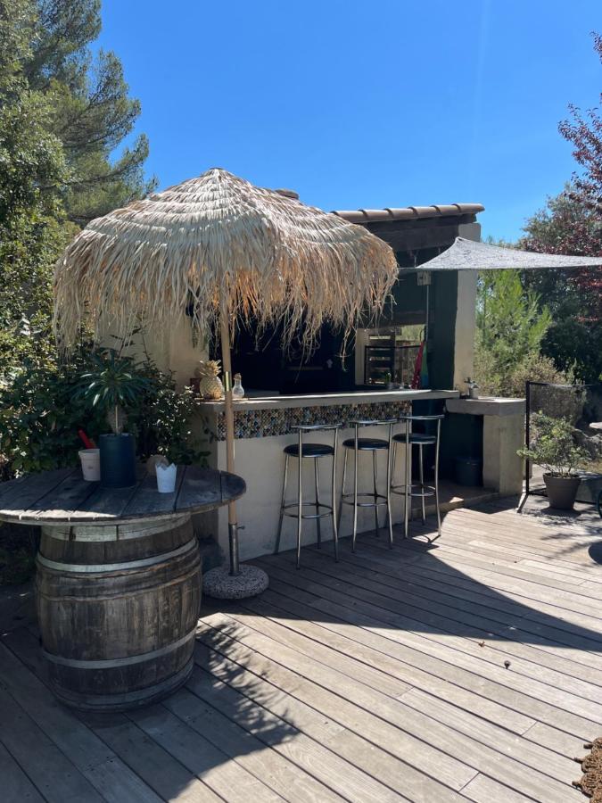 La Maison Perchee Auriol Exterior foto